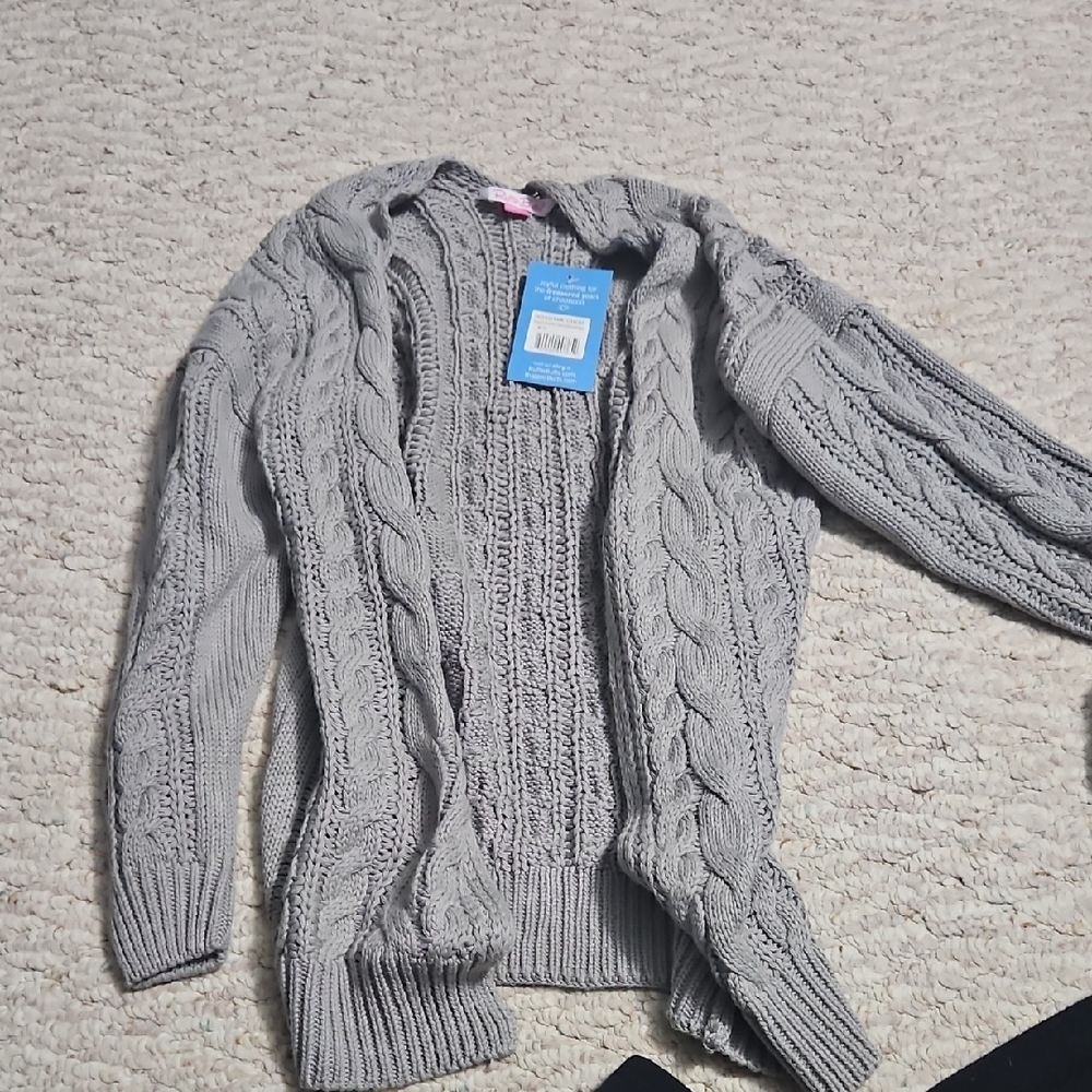 NWT Ruffle Butts Cardigan Size 6/7